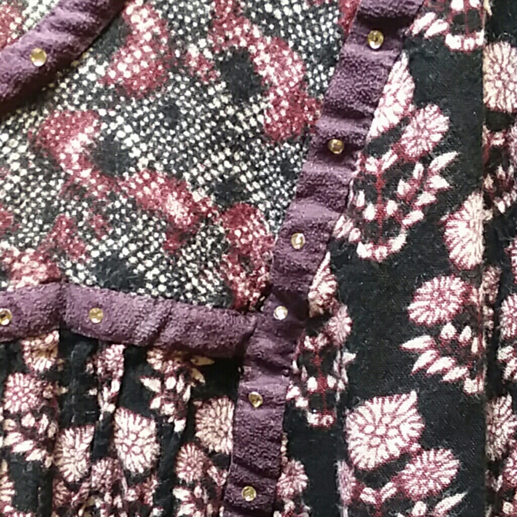 Multi Pattern Blouse